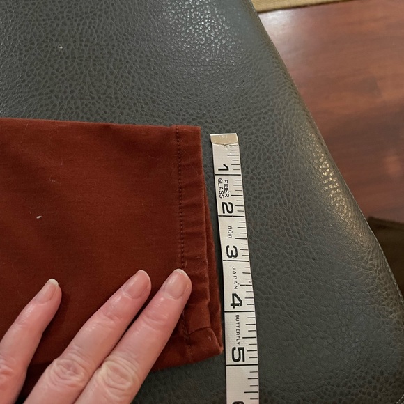 Sound Style Lucy Pull On legging pant petite small platinum stretch orange rust - Picture 16 of 16